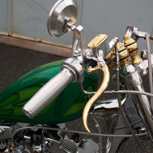 KUSTOM TECH  20-300 FREIN ALU LAITON POLI  12mm C